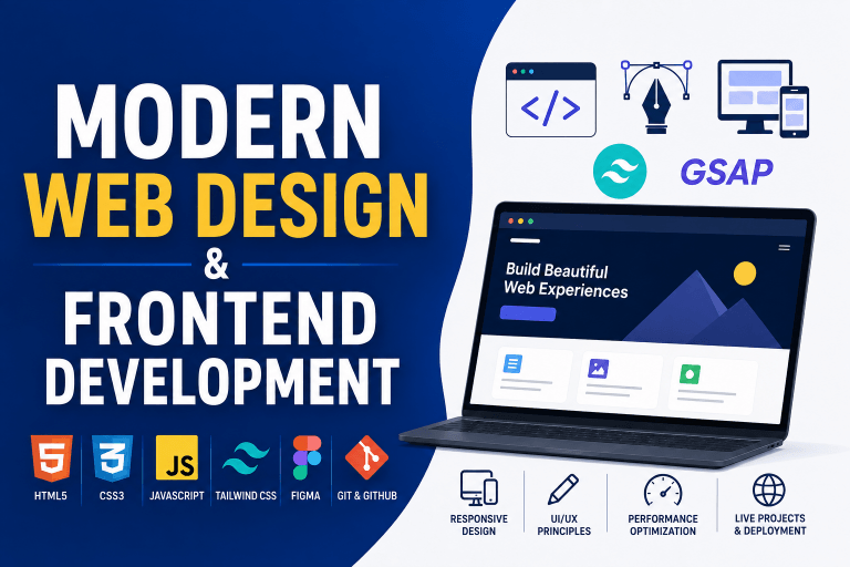 Modern Web Design & Frontend Development
