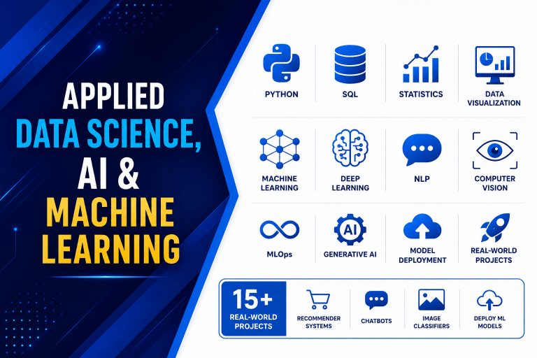 Applied Data Science, AI & Machine Learning