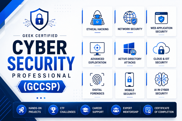 Geek Certified Cyber Security Professional (GCCSP)