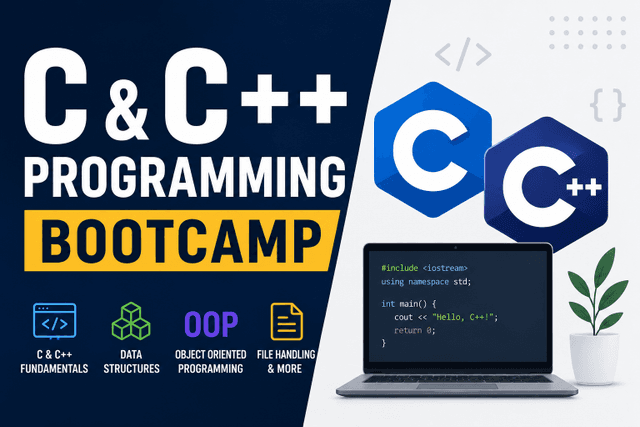 C & C++ Programming Bootcamp